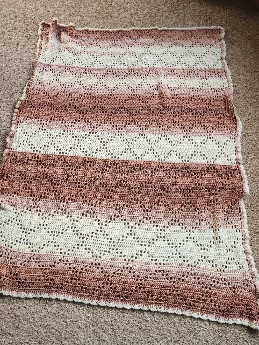 Hand Crocheted Afghan